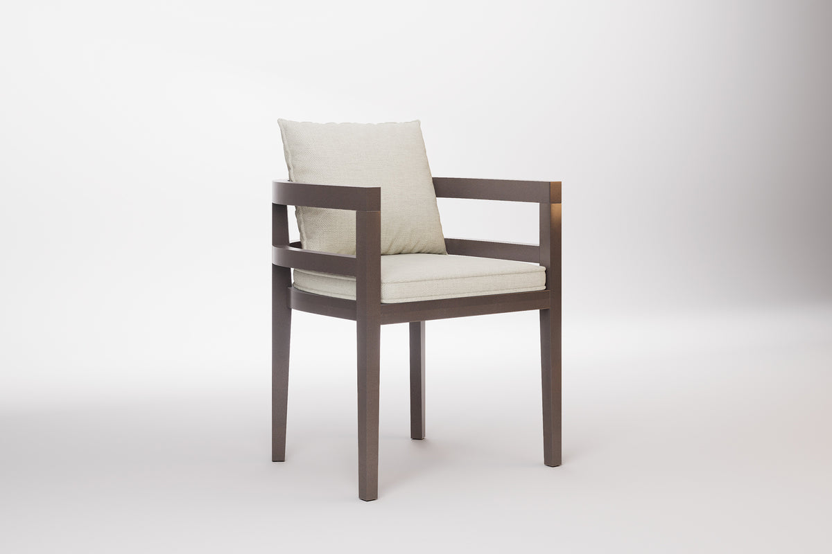 Rome Outdoor Dining Chair Aluminium