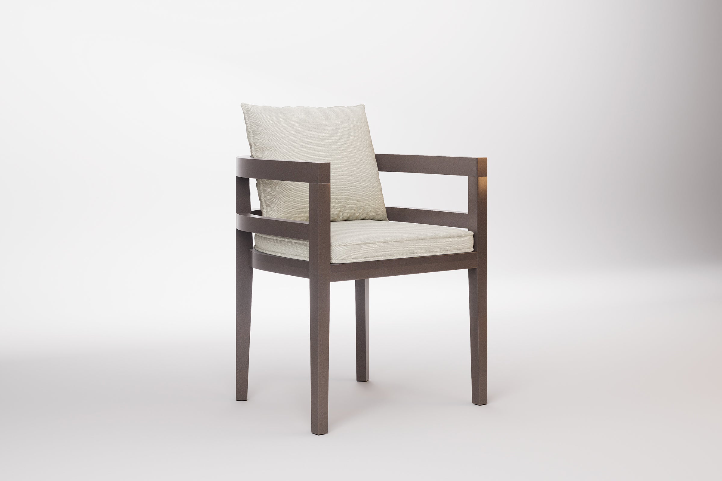 Rome Outdoor Dining Chair Aluminium
