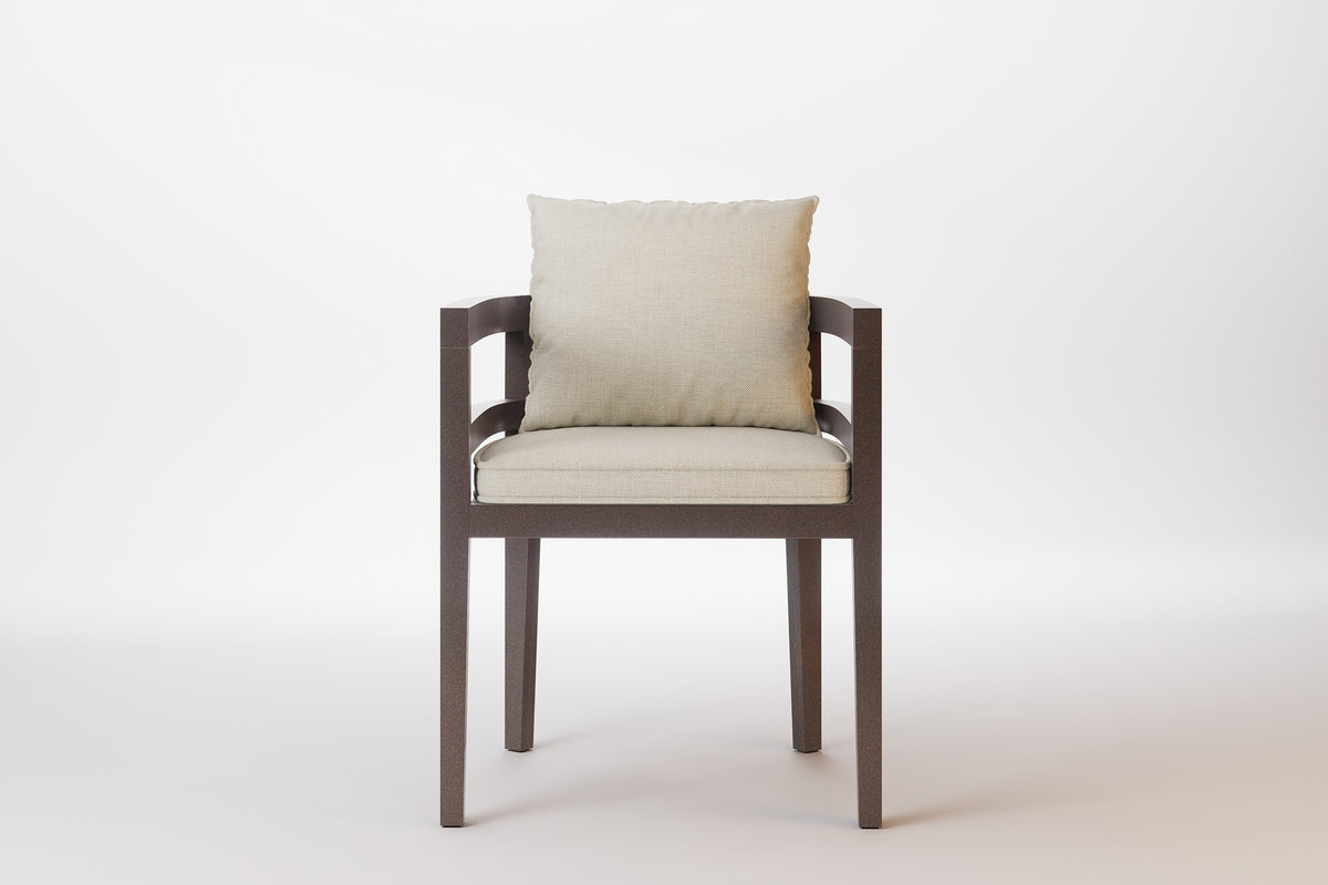 Rome Outdoor Dining Chair Aluminium