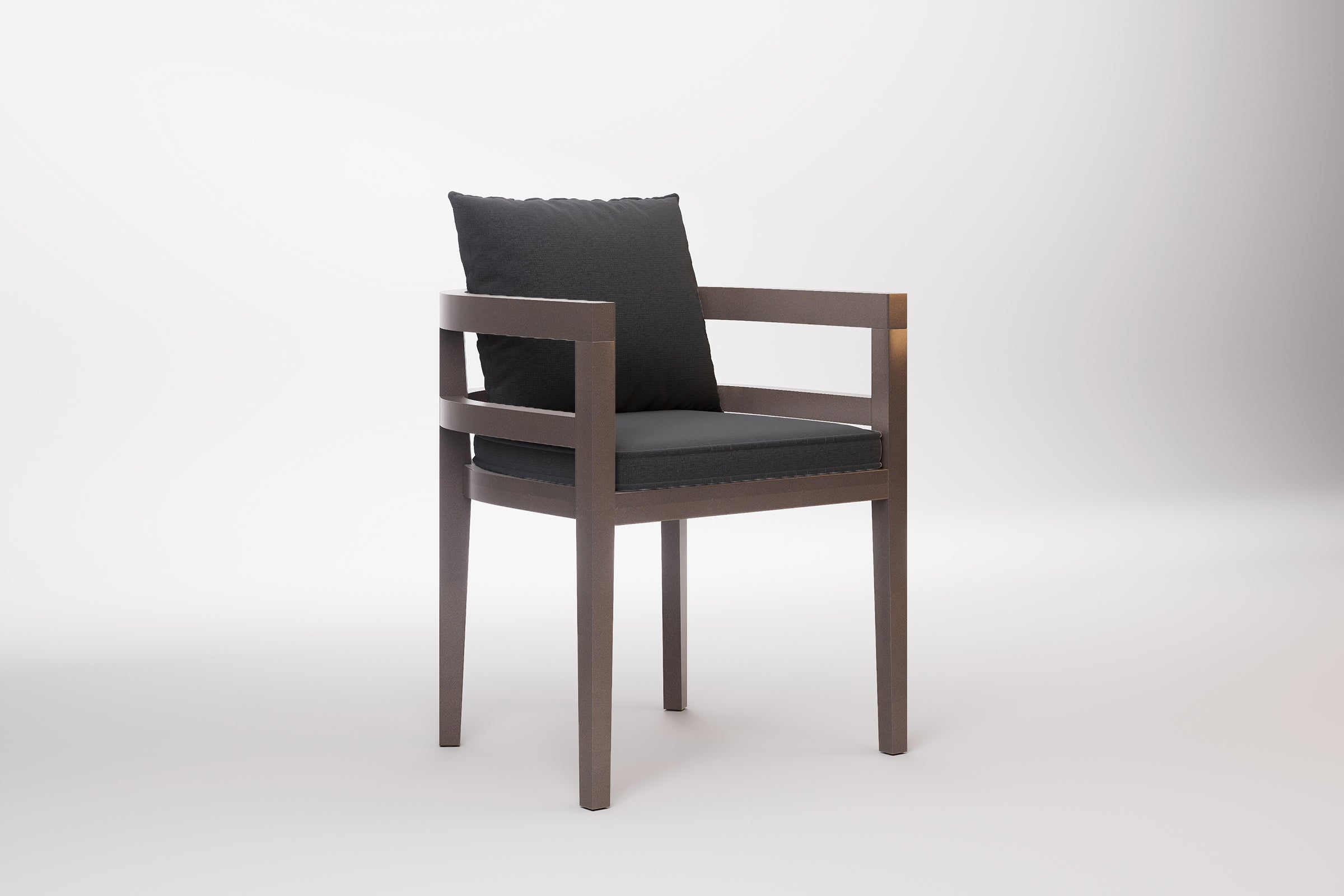 Rome Outdoor Dining Chair Aluminium
