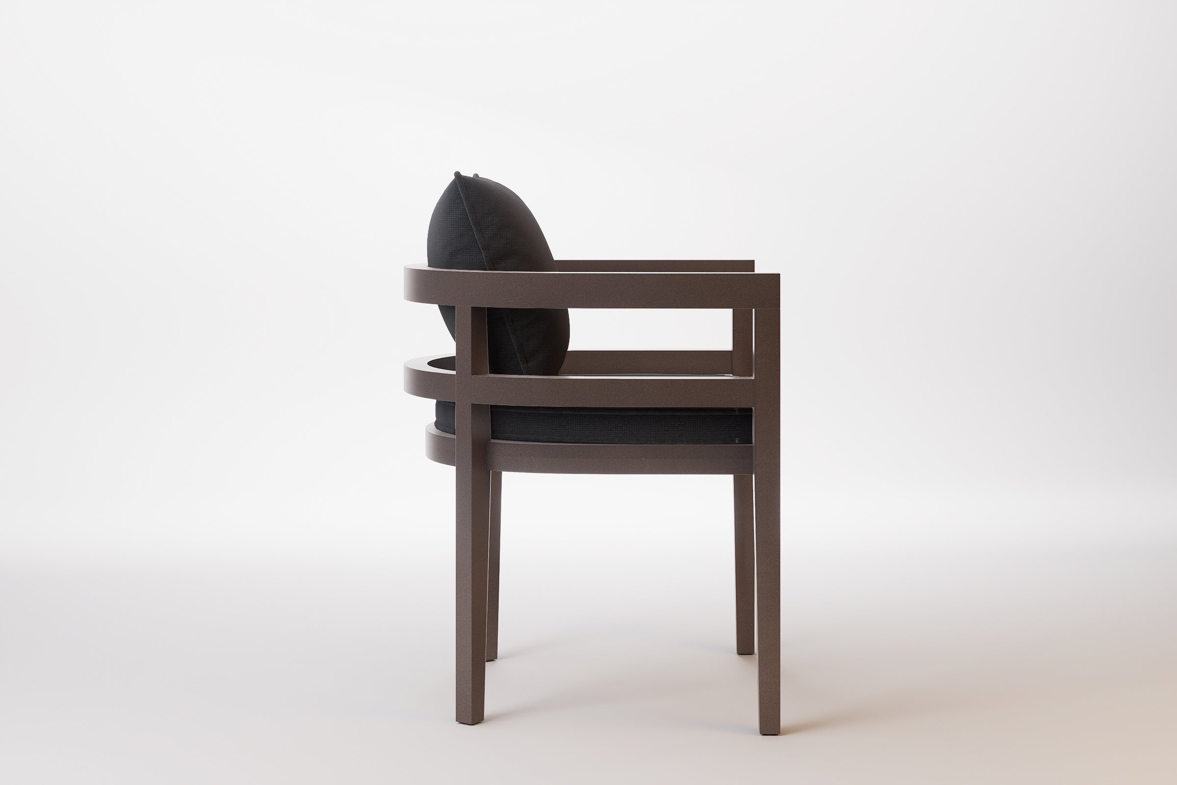 Rome Outdoor Dining Chair Aluminium