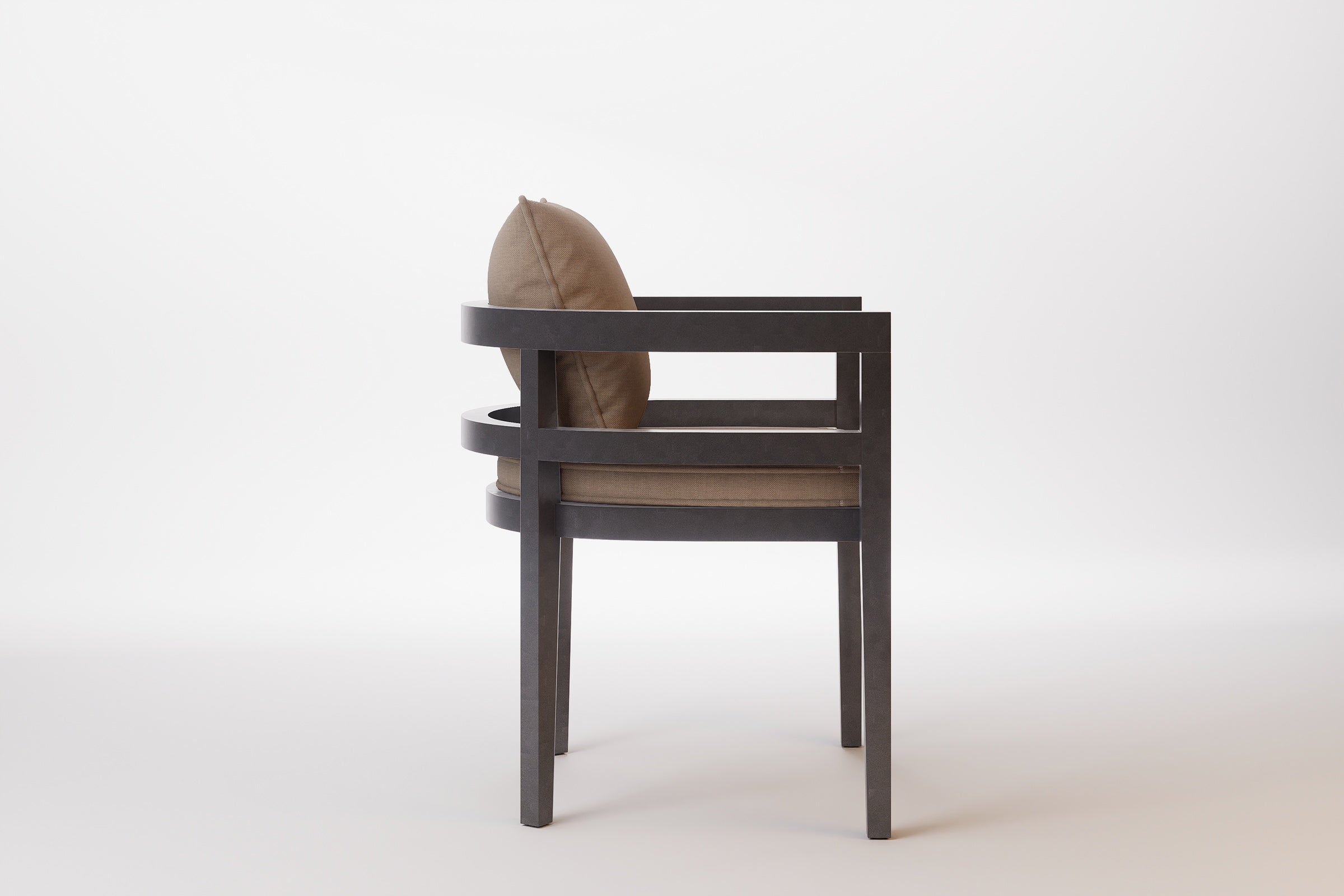 Rome Outdoor Dining Chair Aluminium