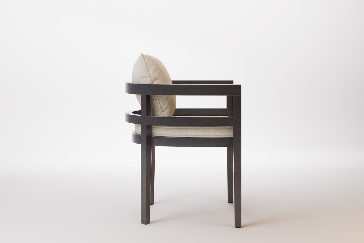 Rome Outdoor Dining Chair Aluminium