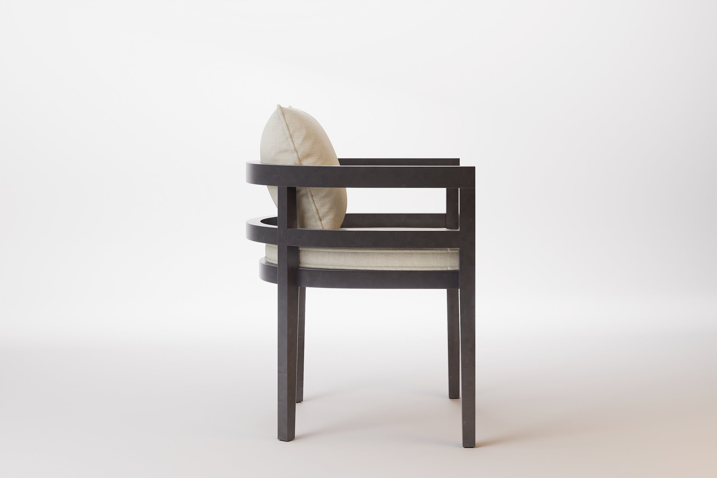 Rome Outdoor Dining Chair Aluminium