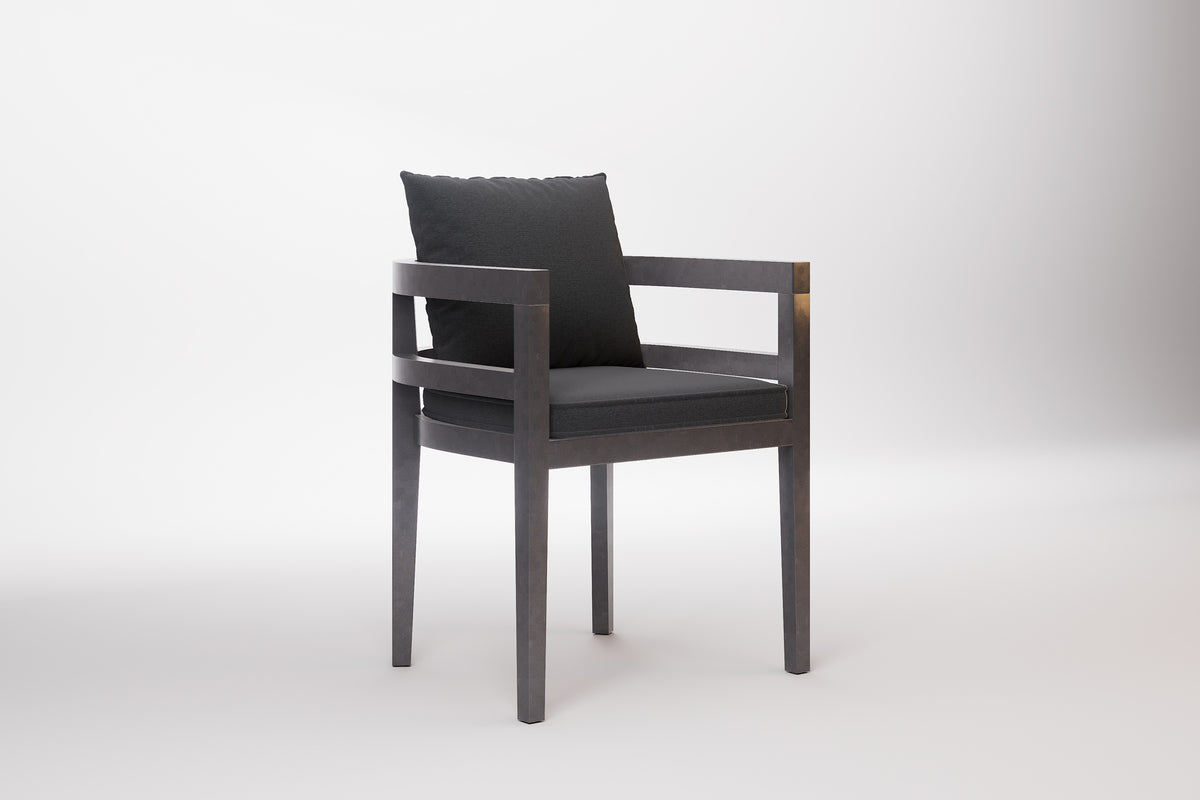 Rome Outdoor Dining Chair Aluminium