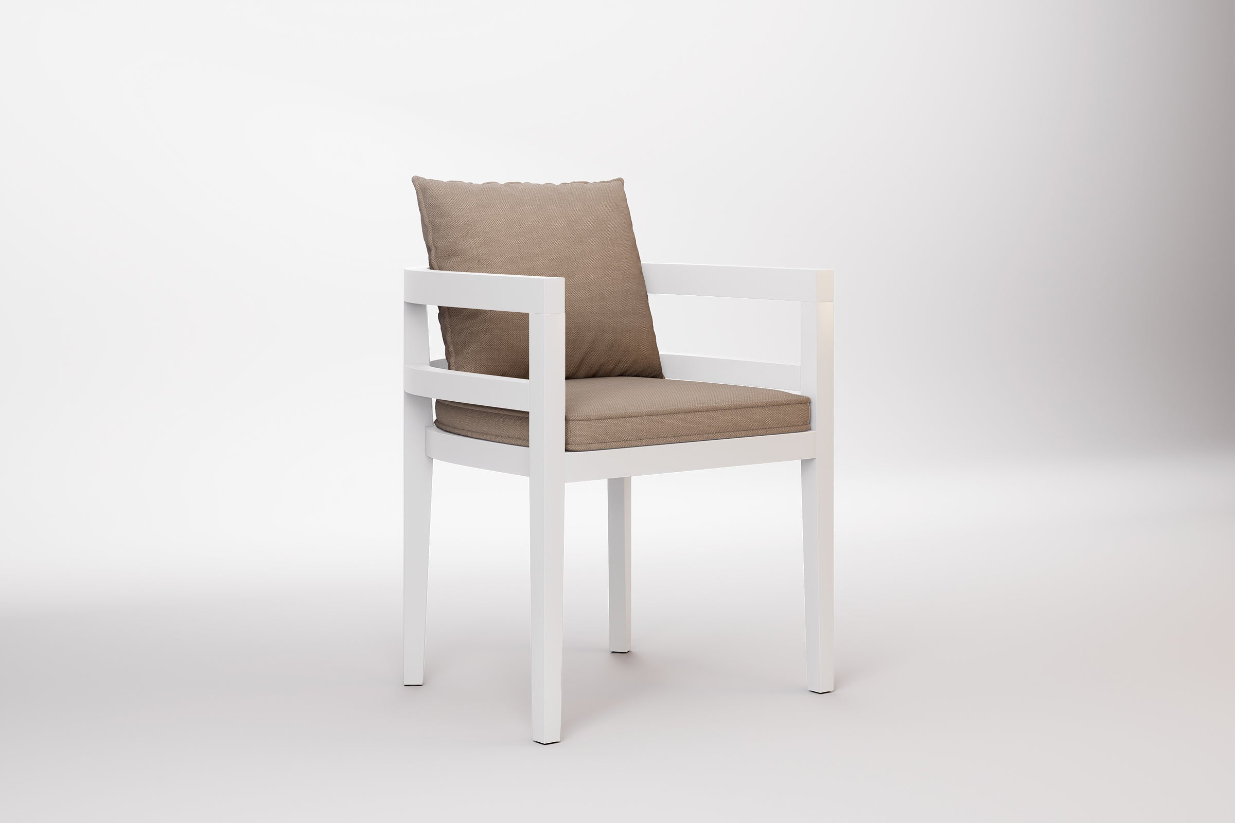 Rome Outdoor Dining Chair Aluminium