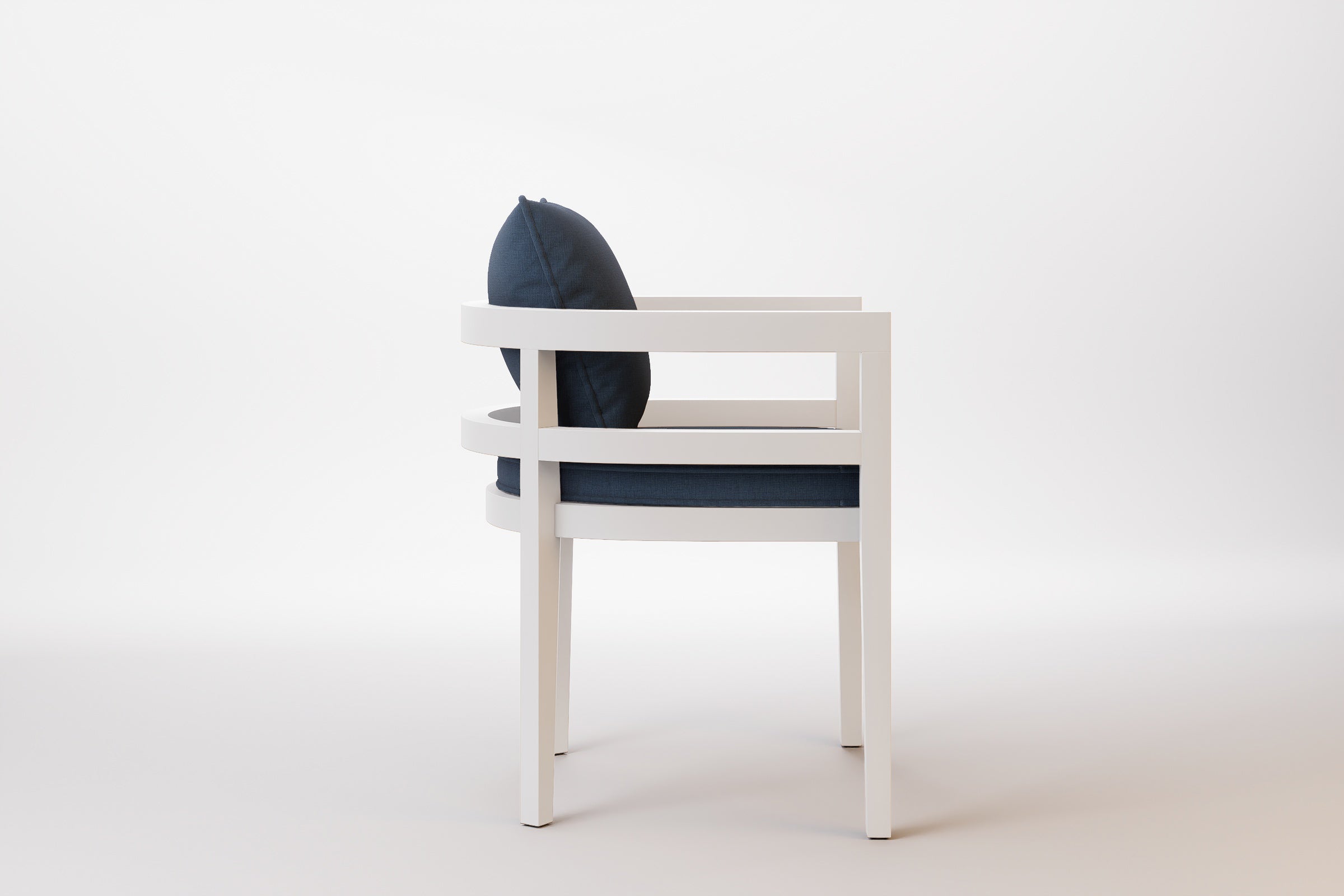 Rome Outdoor Dining Chair Aluminium