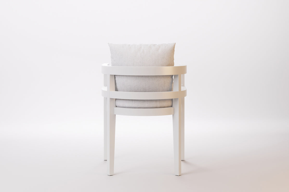 Rome Outdoor Dining Chair Aluminium