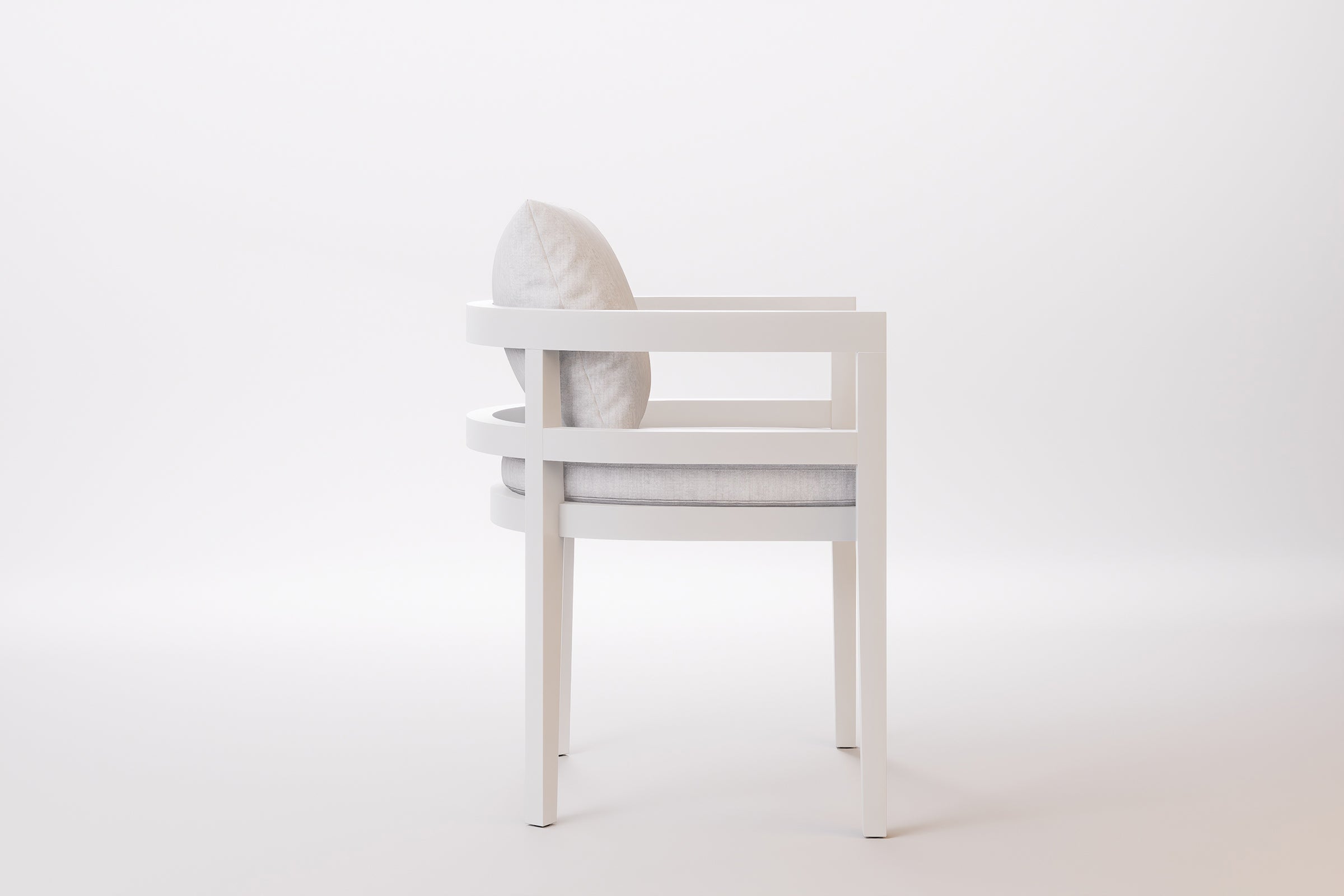 Rome Outdoor Dining Chair Aluminium