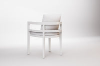 Rome Outdoor Dining Chair Aluminium