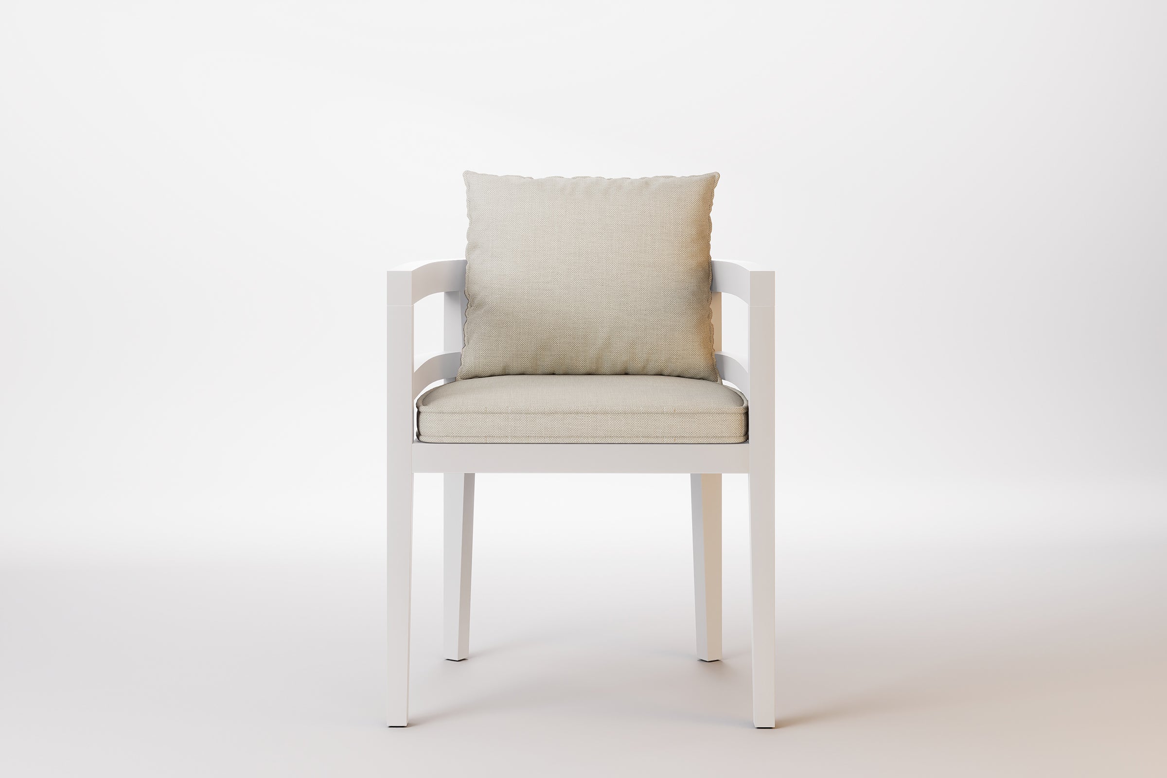 Rome Outdoor Dining Chair Aluminium