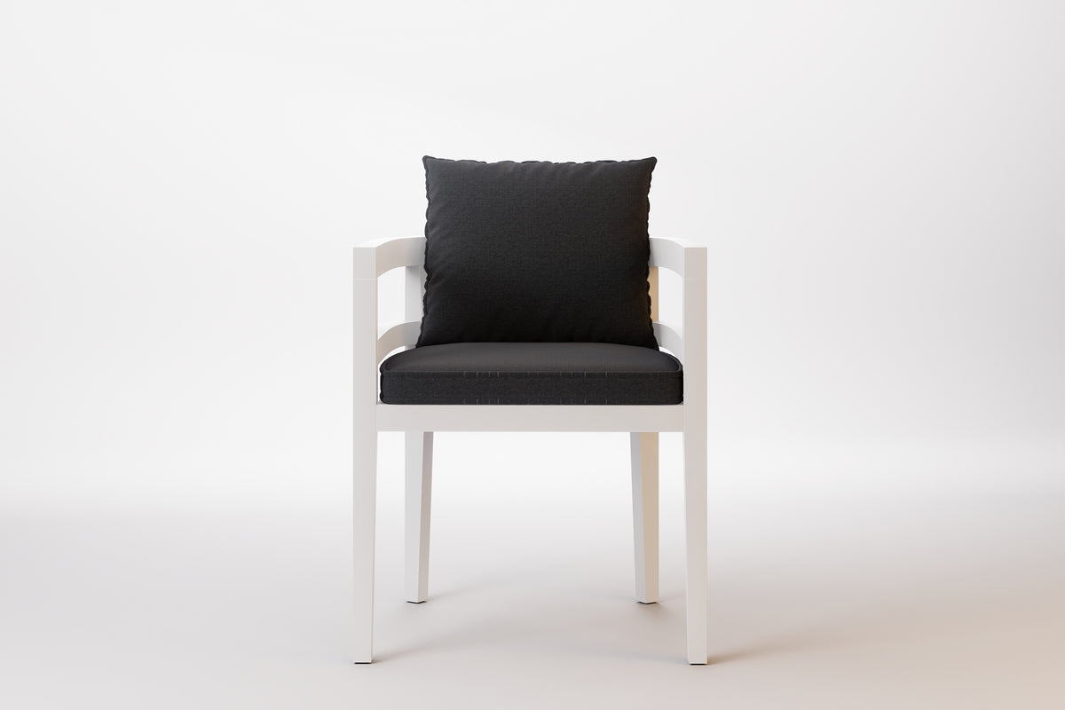 Rome Outdoor Dining Chair Aluminium