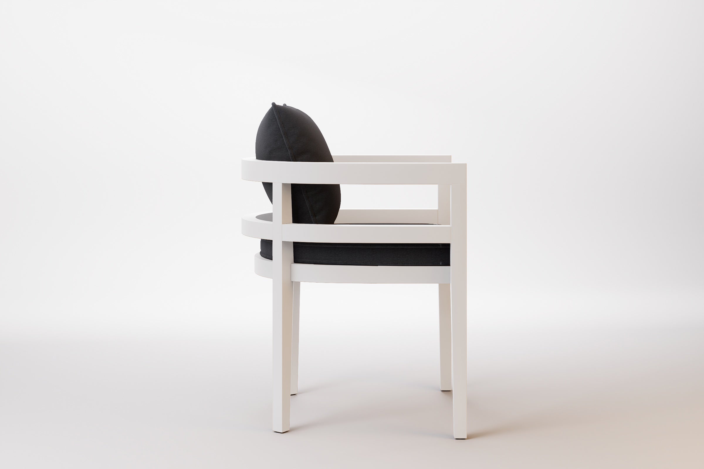 Rome Outdoor Dining Chair Aluminium