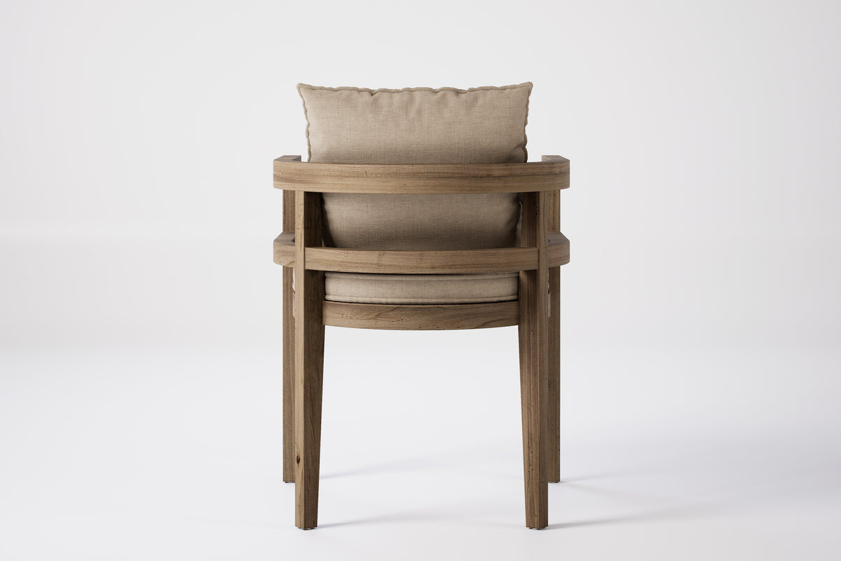 Rome Outdoor Dining Chair Teak
