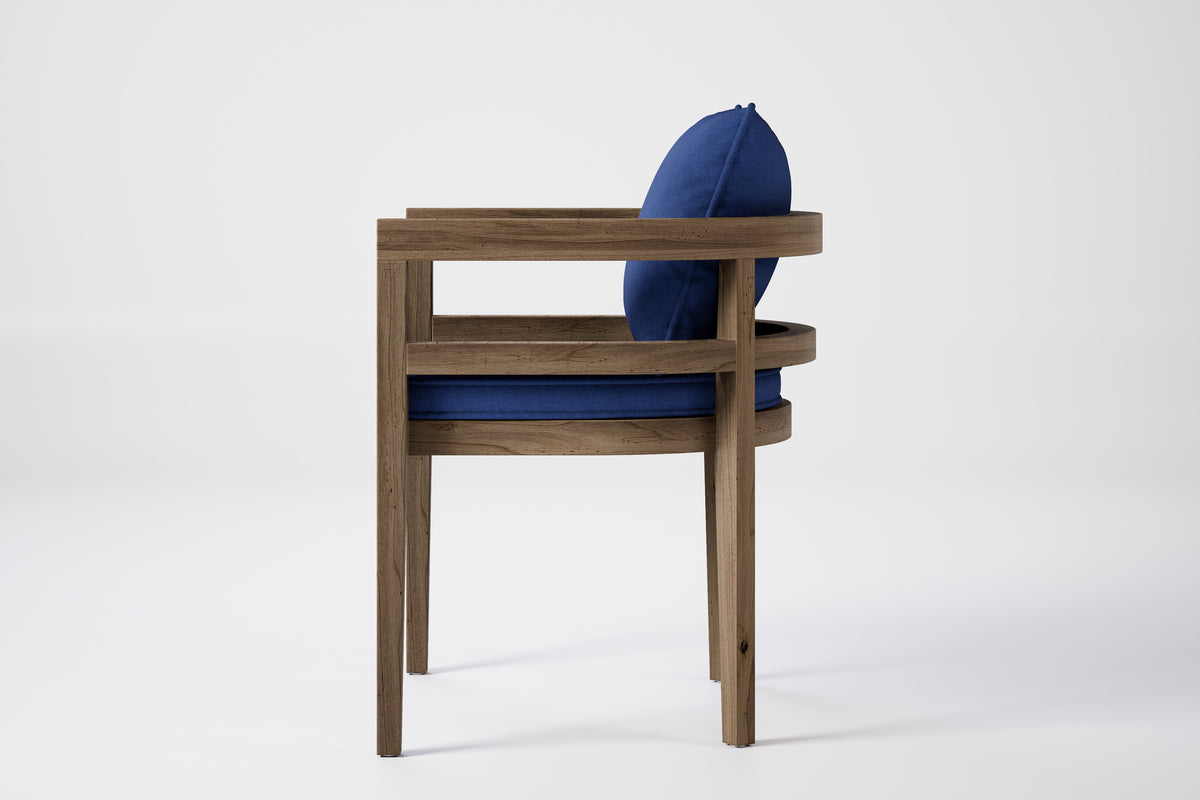 Rome Outdoor Dining Chair Teak