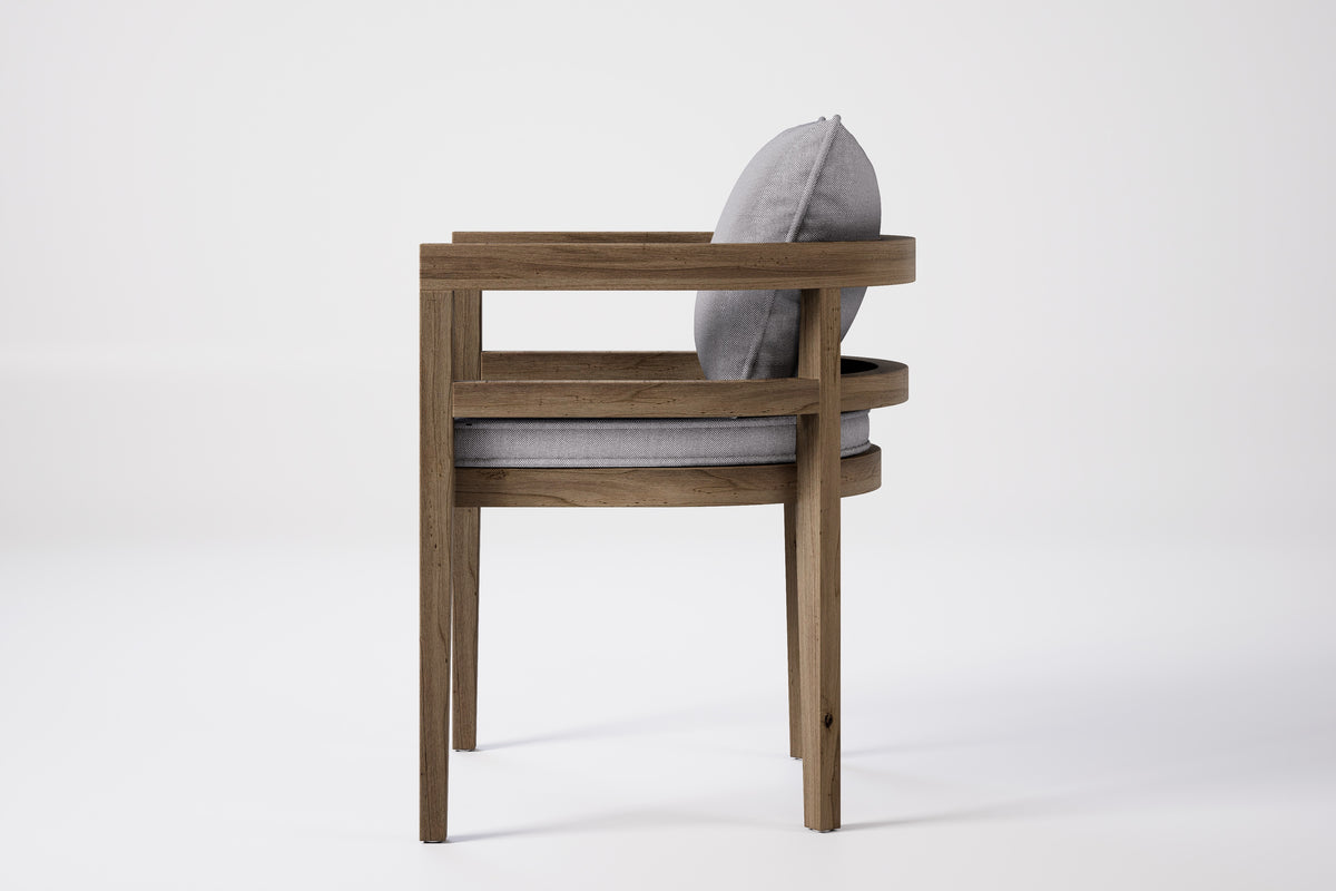 Rome Outdoor Dining Chair Teak