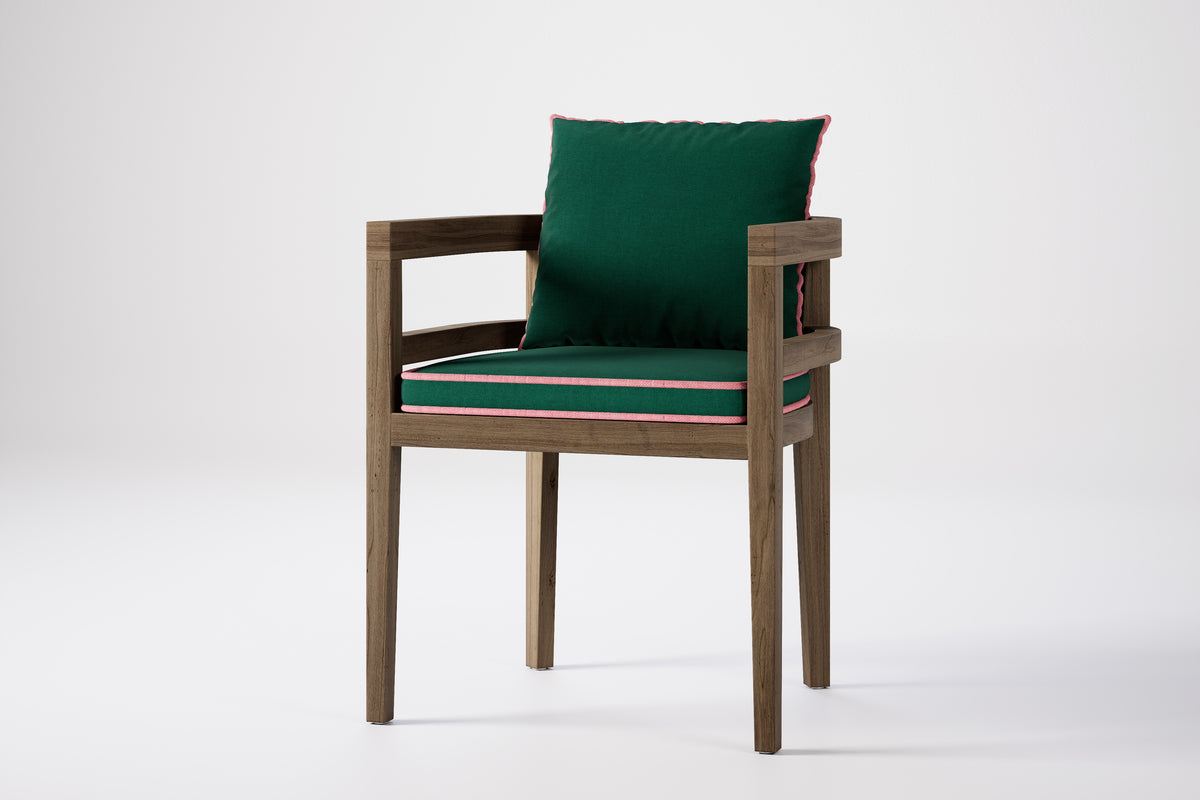 Rome Outdoor Dining Chair Teak