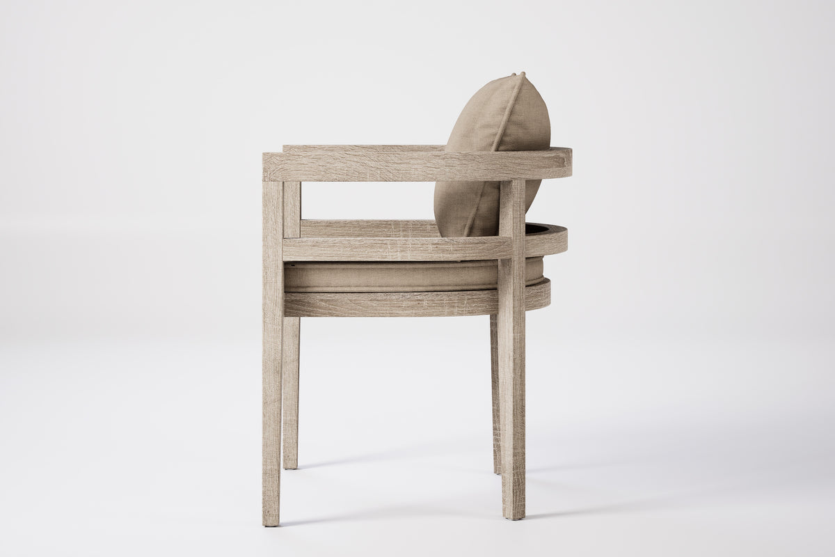 Rome Outdoor Dining Chair Teak