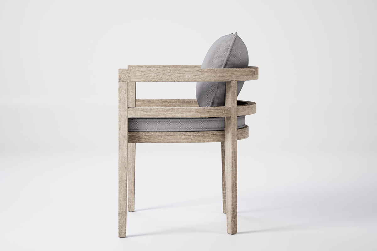 Rome Outdoor Dining Chair Teak
