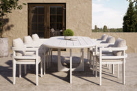 Rome Outdoor Dining Chair Aluminium