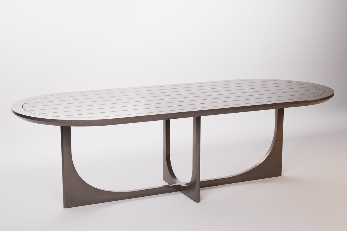 Rome Outdoor Dining Table Aluminium