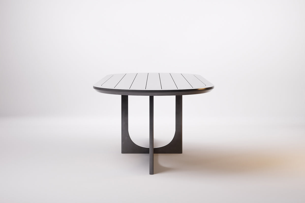Rome Outdoor Dining Table Aluminium