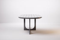 Rome Outdoor Dining Table Aluminium