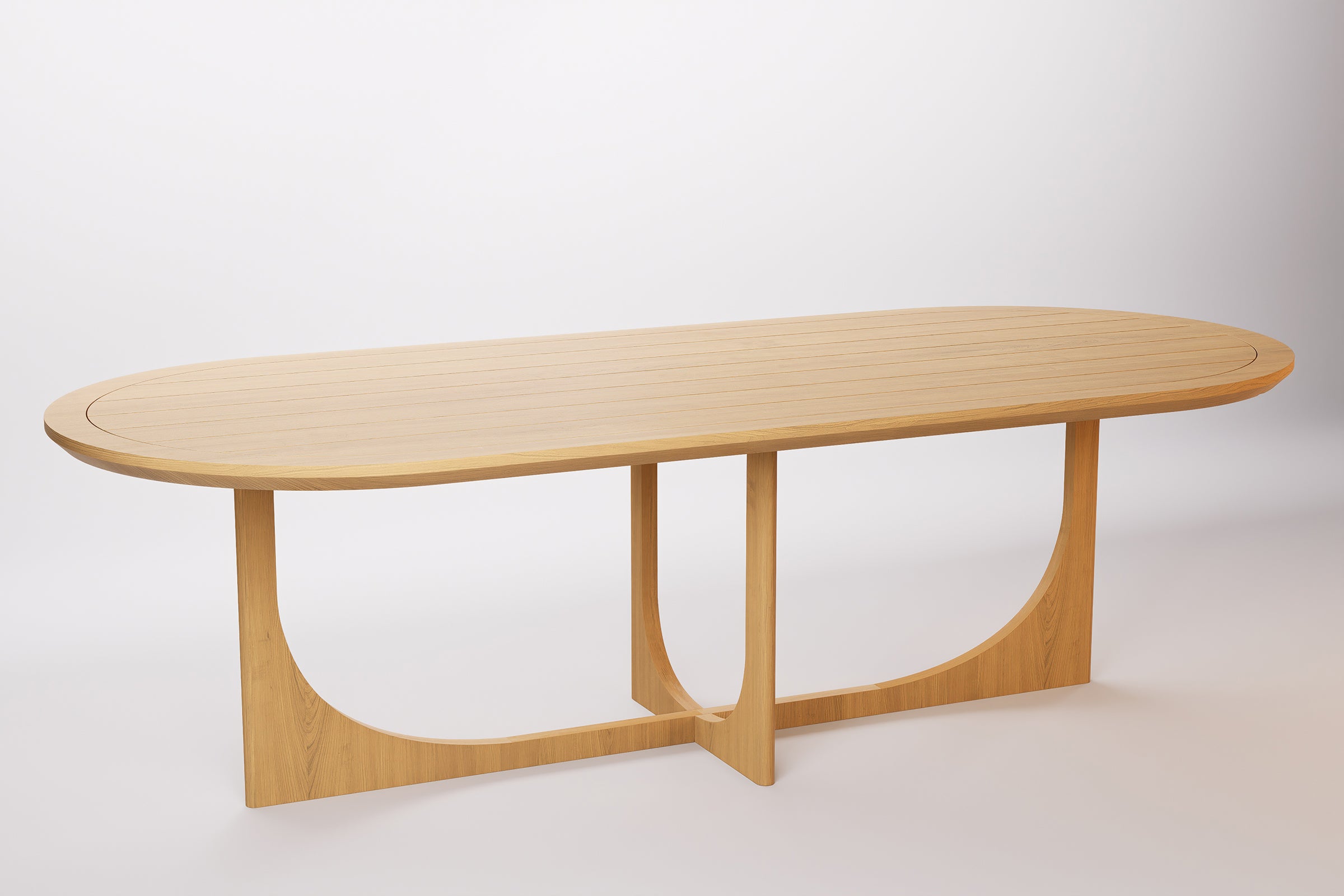 Rome Outdoor Dining Table Teak