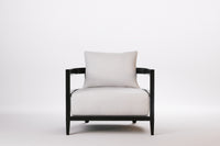 Rome Outdoor Lounge Armchair Aluminium