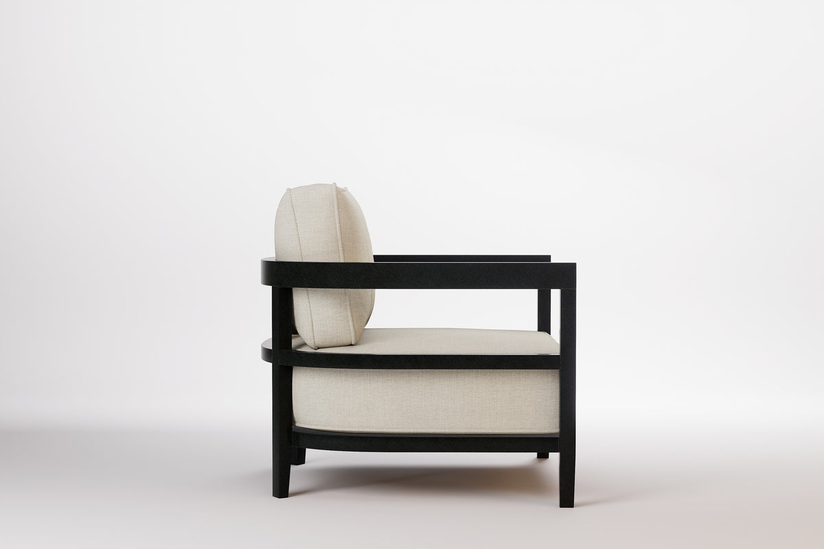 Rome Outdoor Lounge Armchair Aluminium