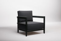 Rome Outdoor Lounge Armchair Aluminium