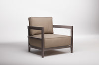 Rome Outdoor Lounge Armchair Aluminium