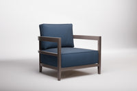 Rome Outdoor Lounge Armchair Aluminium