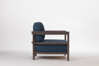 Rome Outdoor Lounge Armchair Aluminium