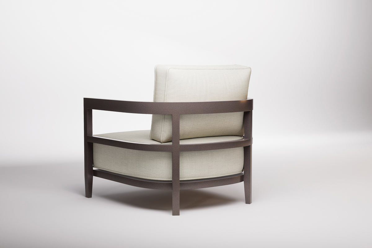 Rome Outdoor Lounge Armchair Aluminium