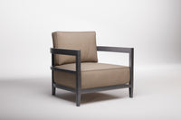 Rome Outdoor Lounge Armchair Aluminium