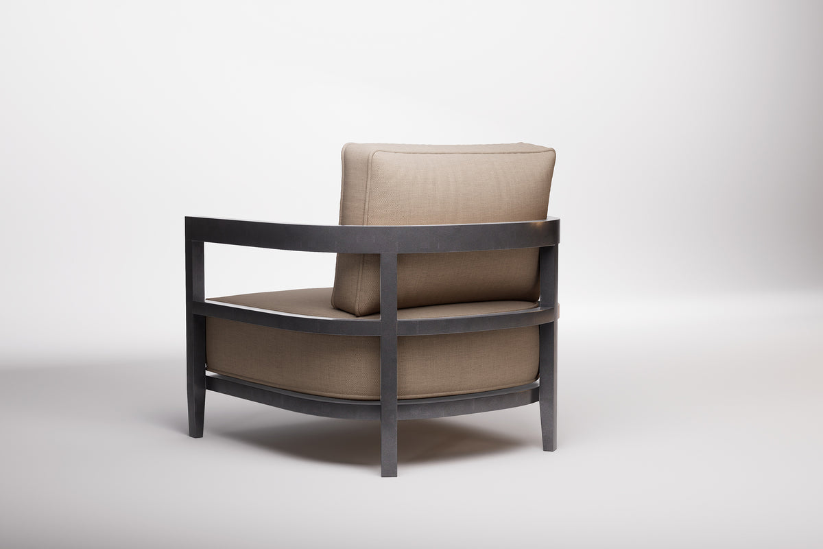 Rome Outdoor Lounge Armchair Aluminium