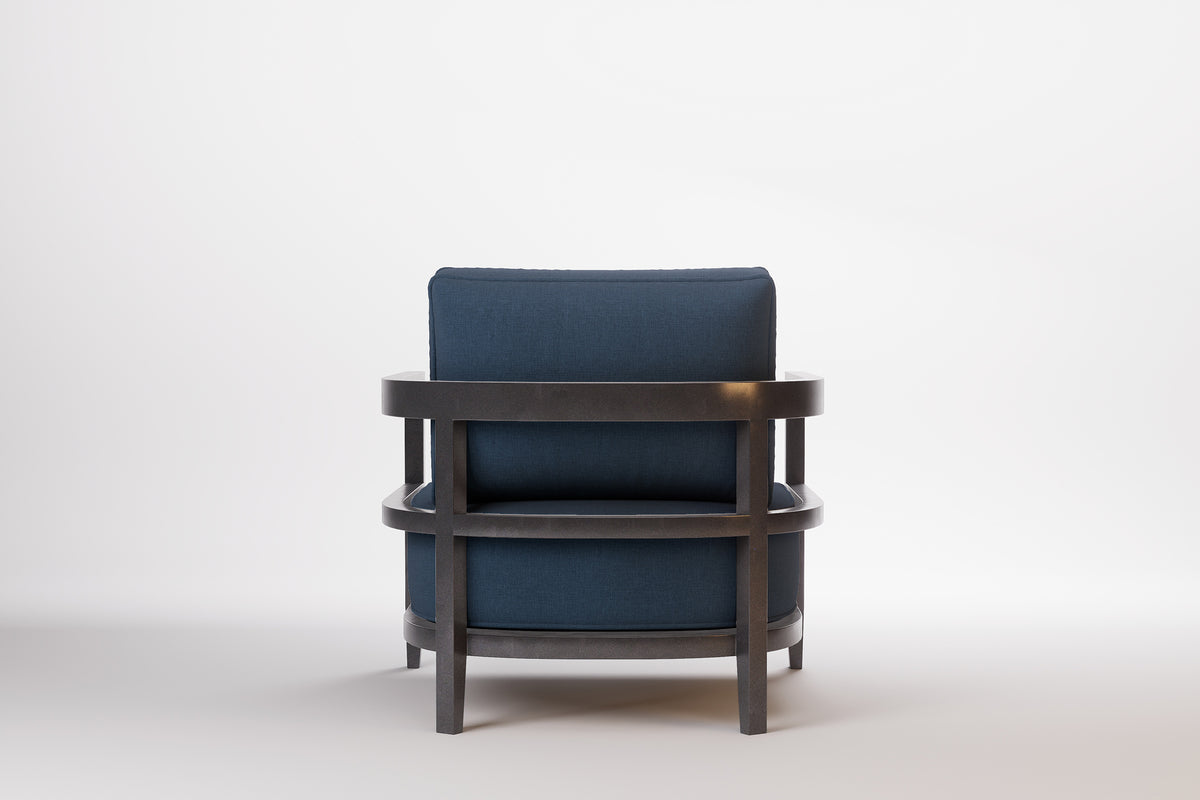 Rome Outdoor Lounge Armchair Aluminium