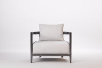 Rome Outdoor Lounge Armchair Aluminium