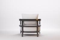 Rome Outdoor Lounge Armchair Aluminium