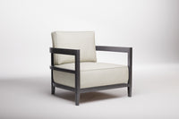 Rome Outdoor Lounge Armchair Aluminium