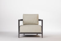 Rome Outdoor Lounge Armchair Aluminium