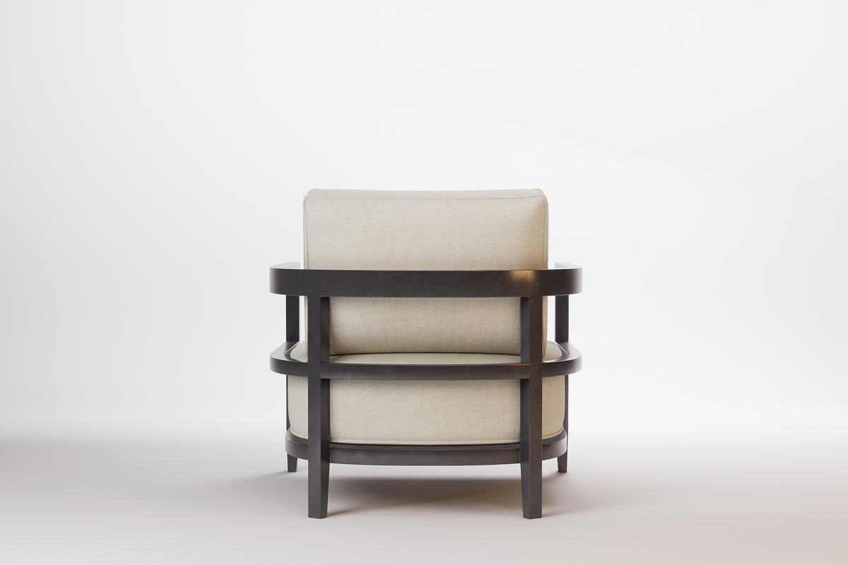 Rome Outdoor Lounge Armchair Aluminium