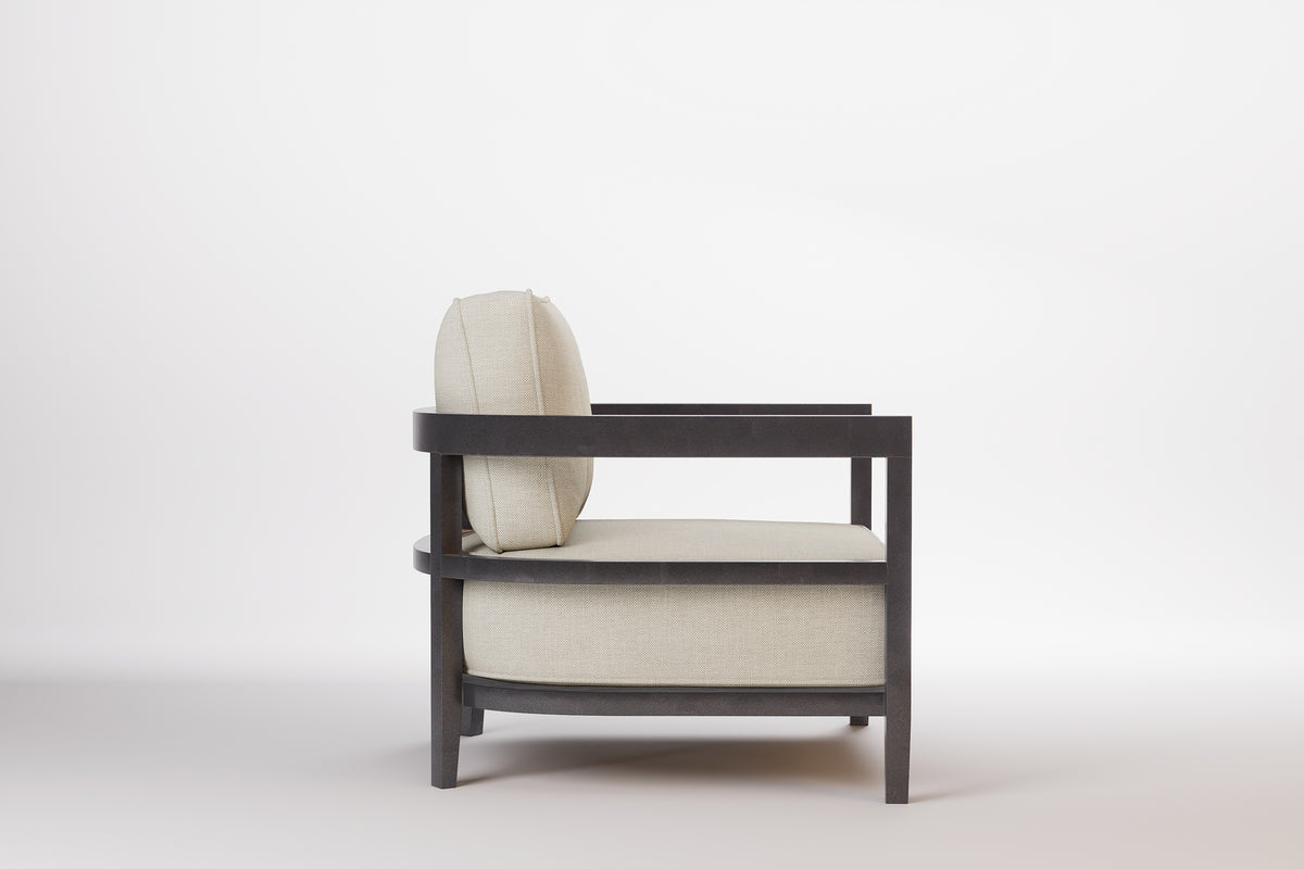 Rome Outdoor Lounge Armchair Aluminium