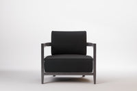 Rome Outdoor Lounge Armchair Aluminium