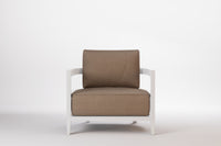 Rome Outdoor Lounge Armchair Aluminium