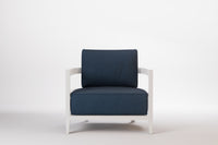 Rome Outdoor Lounge Armchair Aluminium
