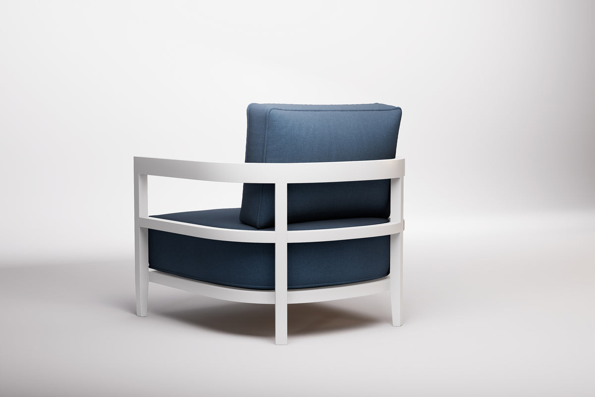 Rome Outdoor Lounge Armchair Aluminium