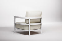Rome Outdoor Lounge Armchair Aluminium