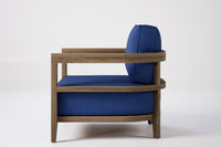 Rome Outdoor Lounge Armchair Teak